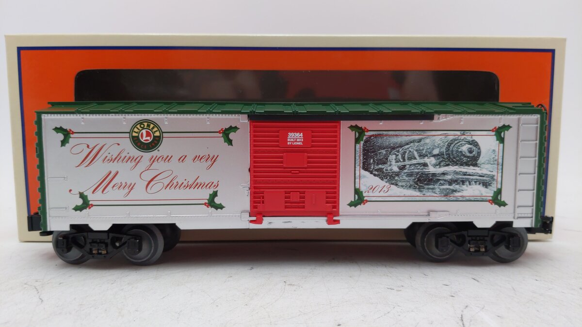 Lionel 6-39364 O Gauge 2013 Christmas Boxcar LN/Box