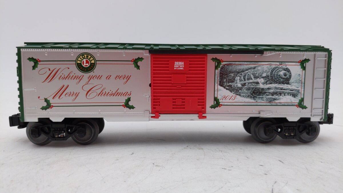 Lionel 6-39364 O Gauge 2013 Christmas Boxcar LN/Box