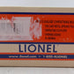 Lionel 6-39364 O Gauge 2013 Christmas Boxcar LN/Box