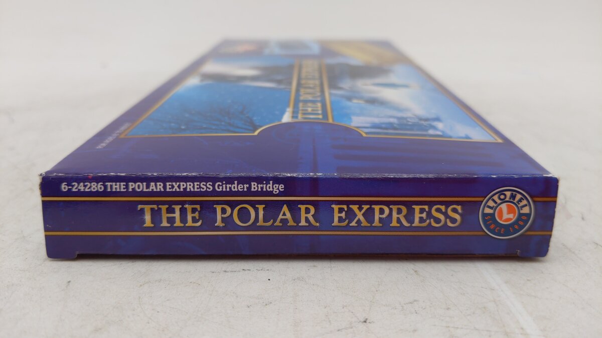 Lionel 6-24286 O Scale Polar Express Girder Bridge NIB