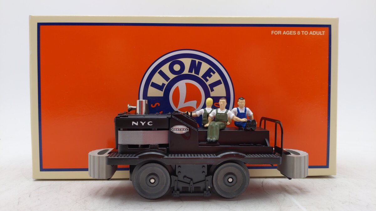Lionel 6-18485 O Gauge New York Central Operating Gang Car MT/Box
