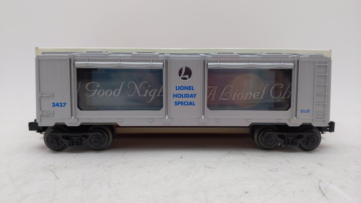 Lionel 6-19855 O Christmas Operating Aquarium Car LN/Box