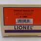 Lionel 6-19855 O Christmas Operating Aquarium Car LN/Box
