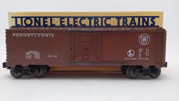 Lionel 6-19275 O Gauge Pennsylvania Boxcar #6464 LN/Box – Trainz