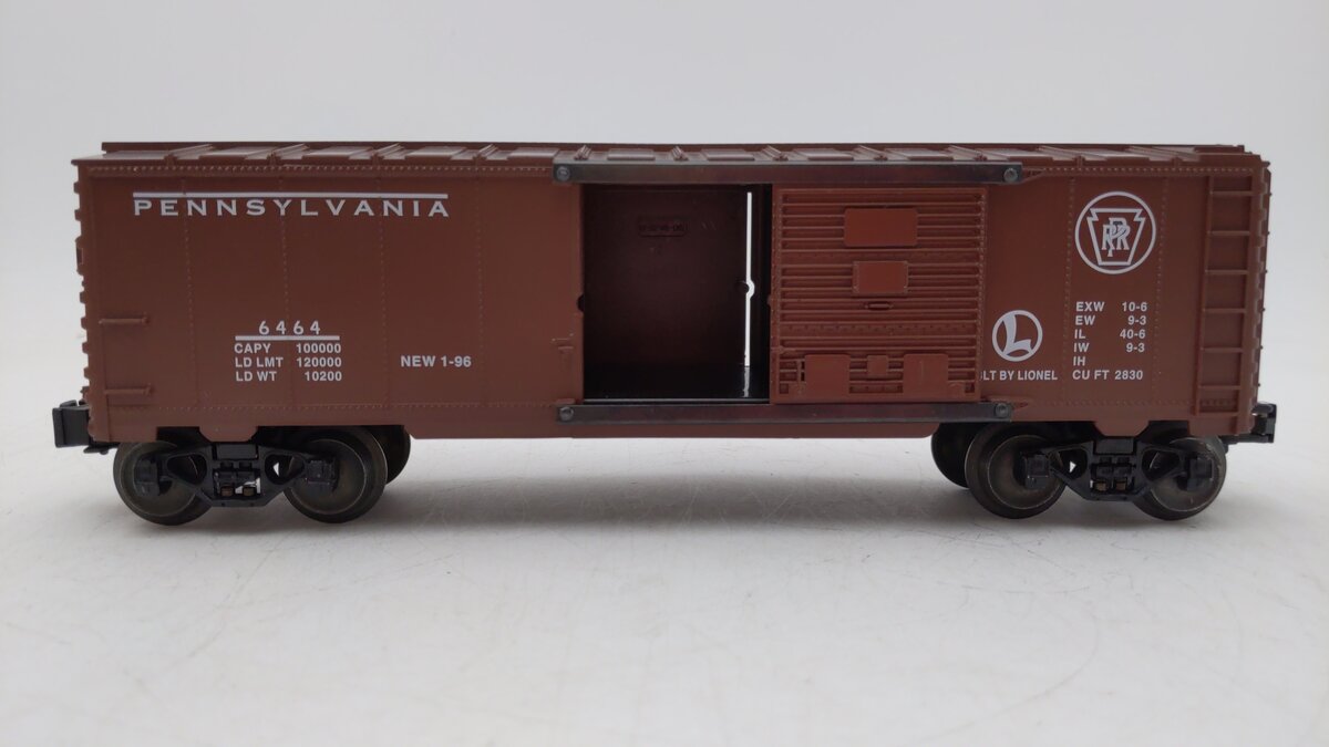 Lionel 6-19275 O Gauge Pennsylvania Boxcar #6464 LN/Box