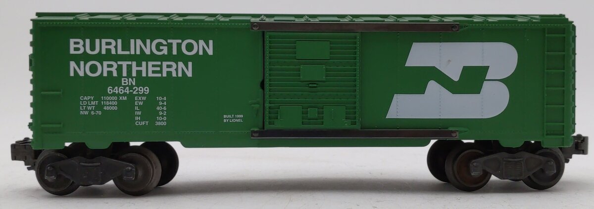 Lionel 6-29251 O Gauge Burlington Northern Boxcar #6464-299 LN/Box