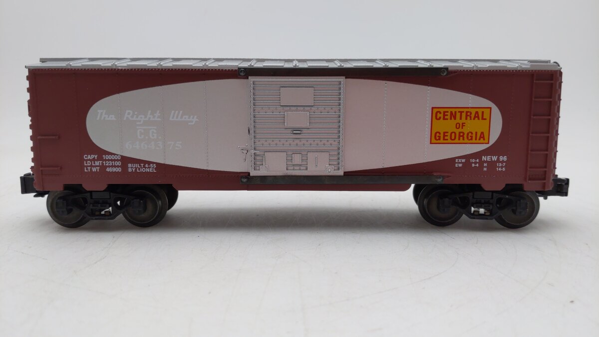 Lionel 6-19279 O Gauge Central of Georgia Boxcar #6464-375 LN/Box