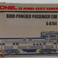 Lionel 6-8764 O Gauge Baltimore & Ohio RDC Budd Powered  Passenger Car #8764 LN/Box