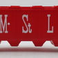Lionel 6-9213 O Gauge Minneapolis and St. Louis Covered Quad Hopper EX/Box