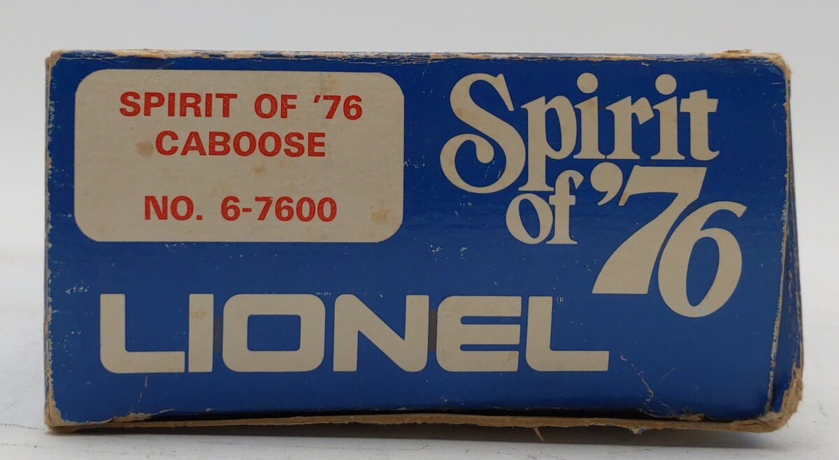 Lionel 6-7600 O Gauge Spirit of 76 N5C Porthole Lighted Caboose #7600 NIB