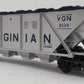 Lionel 6-9134 O Gauge Virginian 4-Bay Covered Hopper LN/Box
