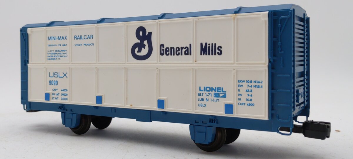Lionel 6-9090 O Gauge General Mills Boxcar #9090 LN/Box