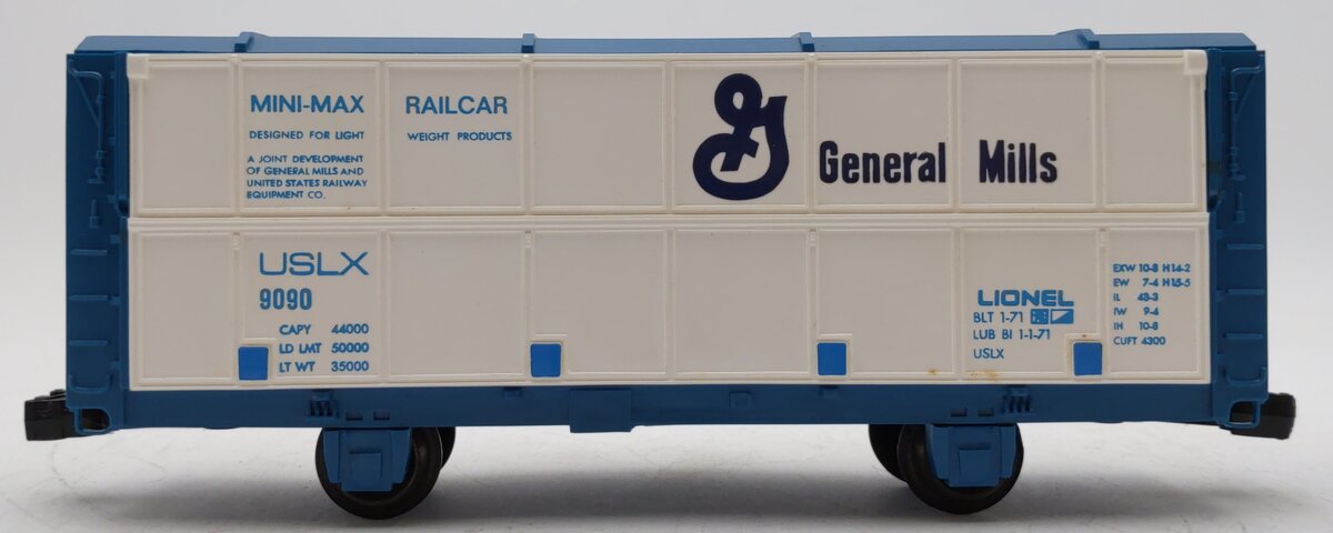 Lionel 6-9090 O Gauge General Mills Boxcar #9090 LN/Box