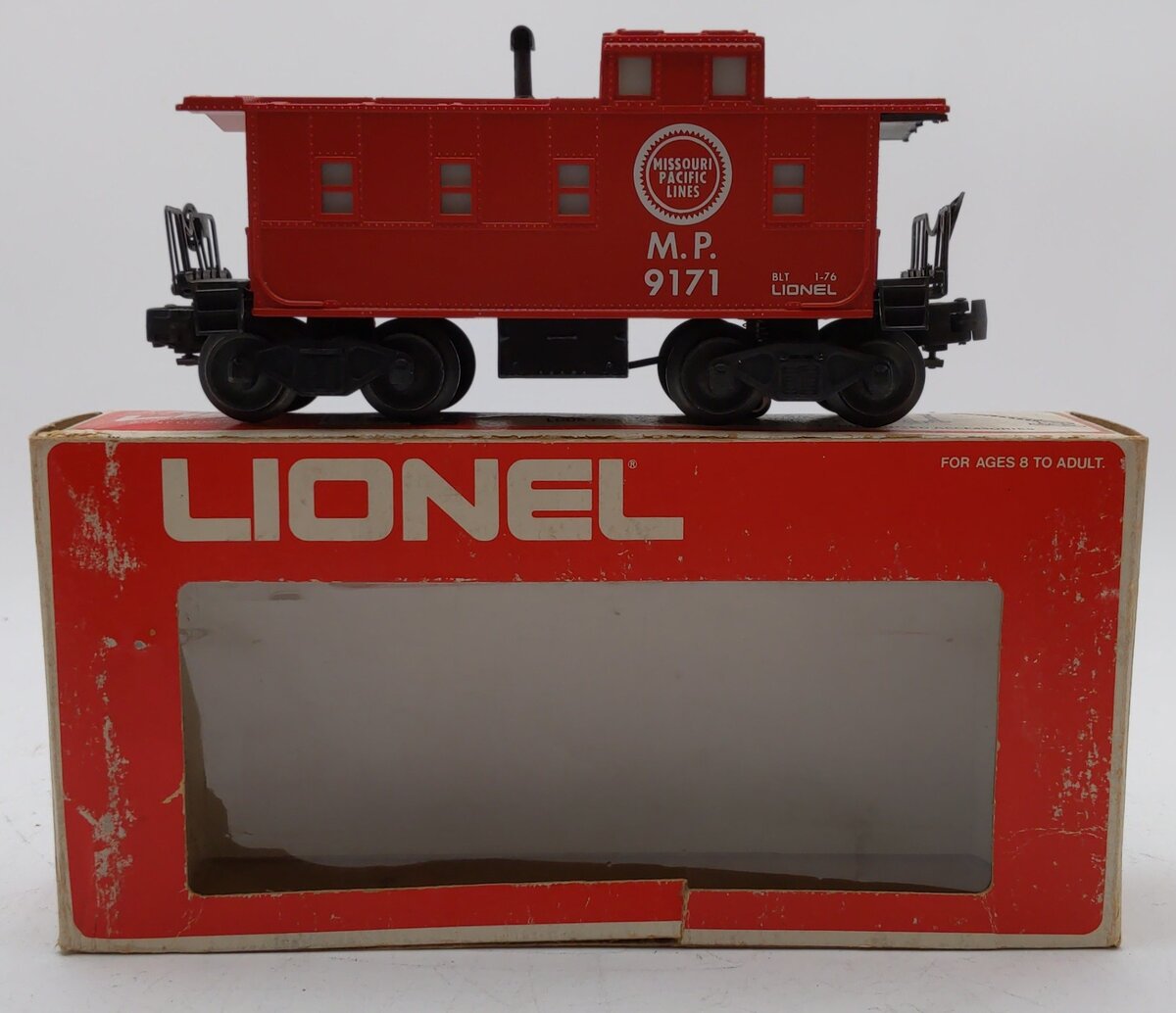 Lionel 6-9171 O Gauge Missouri Pacific Lighted Caboose EX/Box