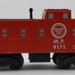 Lionel 6-9171 O Gauge Missouri Pacific Lighted Caboose EX/Box