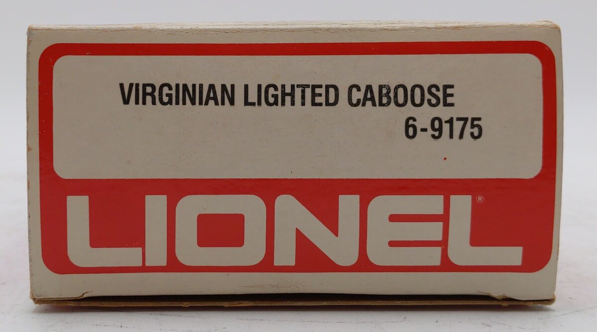 Lionel 6-9175 O Gauge Virginian Illuminated Caboose LN/Box
