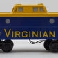 Lionel 6-9175 O Gauge Virginian Illuminated Caboose LN/Box