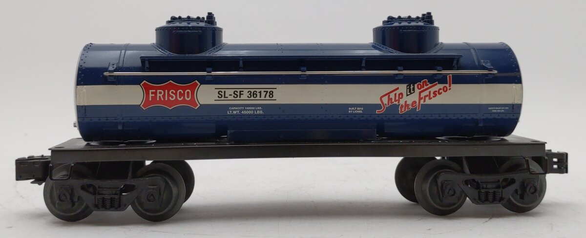 Lionel 6-36178 O Gauge Frisco 2-Dome Tank Car