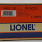 Lionel 6-39029 O Gauge Lionel Lines "Irvington" Madison Coach Car  #2625 EX/Box