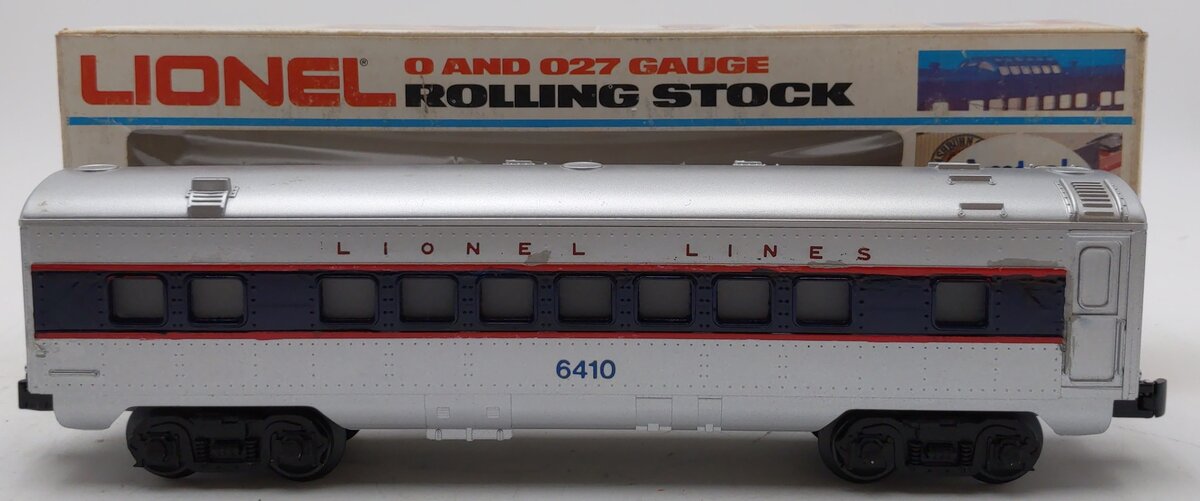 Lionel 6-6410 O Gauge Amtrak Streamlined Pullman Car #6410 LN/Box