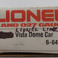 Lionel 6-6412 O Gauge Amtrak Vista Dome Passenger Car #6412 LN/Box