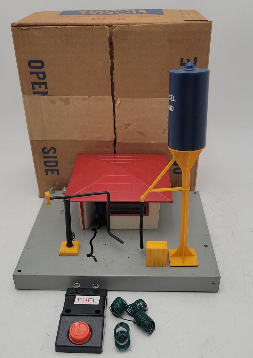 Lionel 415 Vintage O Postwar Diesel Fueling Station VG/Box