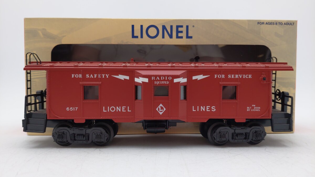 Lionel 6-29722 Lionel Lines Illuminated Bay Window Caboose LN/Box