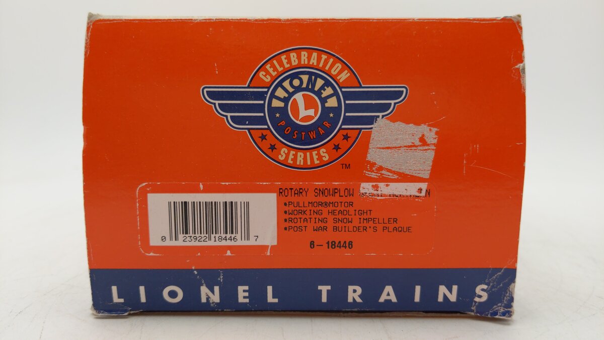Lionel 6-18446 O PWC Great Northern Rotary Snowplow LN/Box