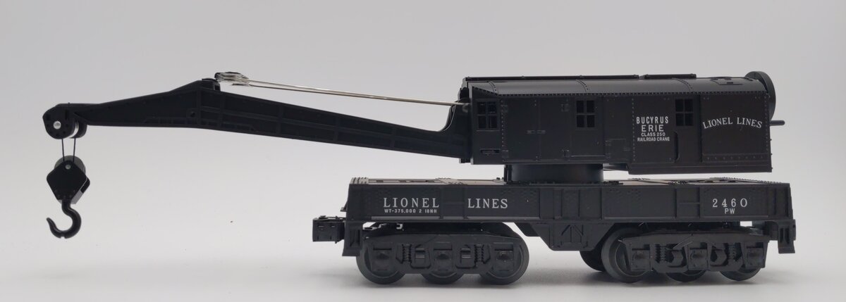 Lionel 6-29821 PWC #2460 Lionel Lines Crane Car LN/Box