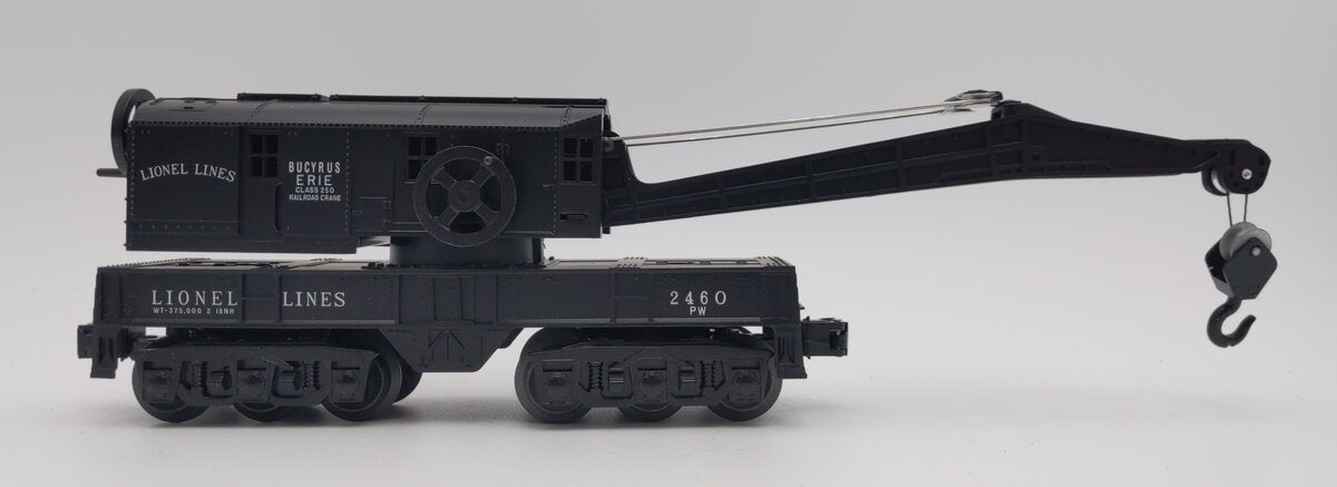 Lionel 6-29821 PWC #2460 Lionel Lines Crane Car LN/Box