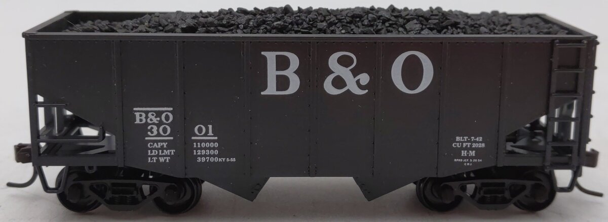 Stewart Hobbies 10139 HO Scale Baltimore & Ohio Hopper #3001 EX/Box
