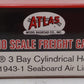 Atlas 1943-1 HO Scale Seaboard ACF 3 Bay Cylindrical Hopper #35703 LN/Box