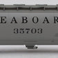 Atlas 1943-1 HO Scale Seaboard ACF 3 Bay Cylindrical Hopper #35703 LN/Box