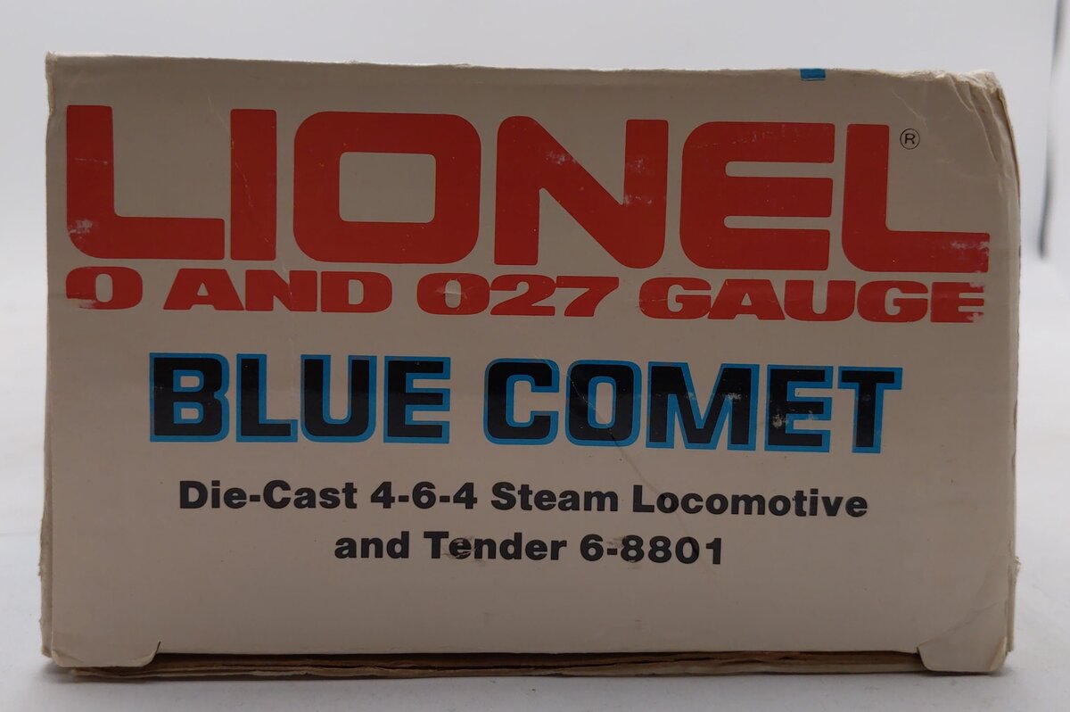 Lionel 6-8801 O Gauge Blue Comet 4-6-4 Steam Locomotive & Tender #8801 NIB