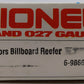 Lionel 6-9866 O Gauge Coors Beer Billboard Reefer Car #9866 LN/Box