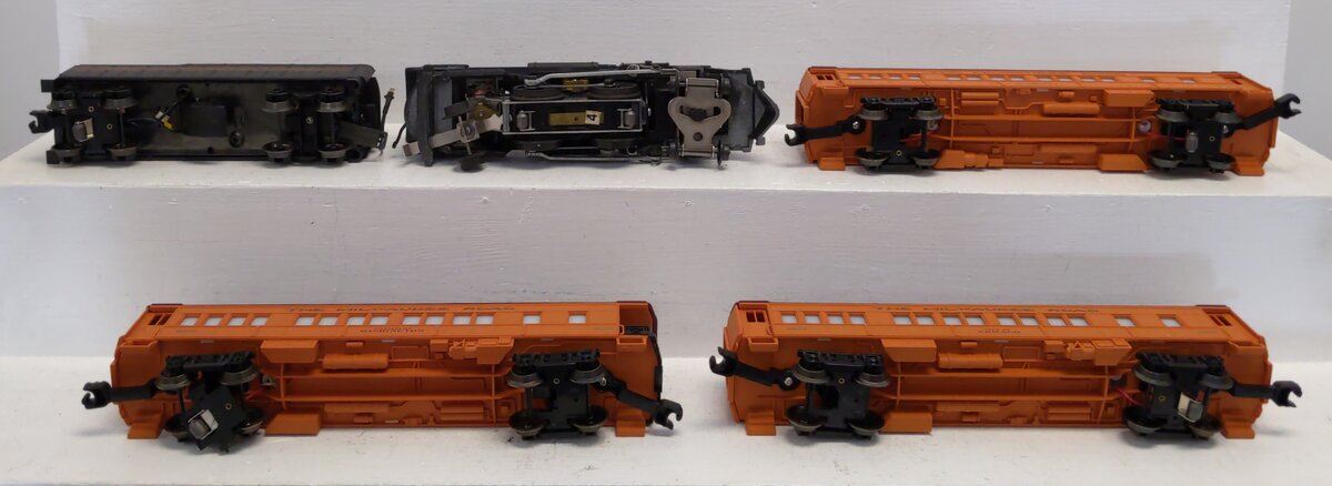 Lionel 6-1387 O Gauge Milwaukee Road Passenger Train Set EX/Box
