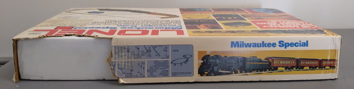 Lionel 6-1387 O Gauge Milwaukee Road Passenger Train Set EX/Box