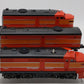 Lionel 6-8552 O Gauge Southern Pacific Alco A-B-A 3-Unit Diesel Locomotive Set LN/Box