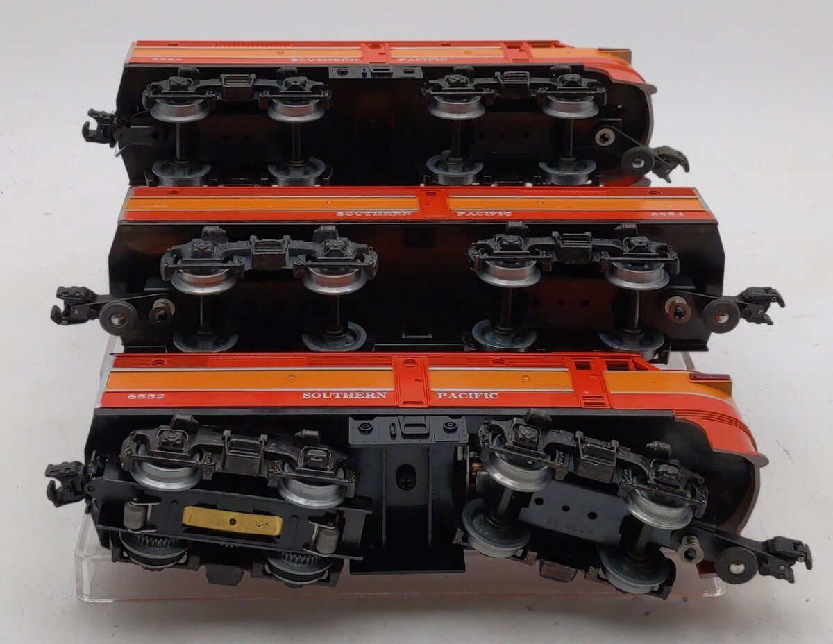 Lionel 6-8552 O Gauge Southern Pacific Alco A-B-A 3-Unit Diesel Locomotive Set LN/Box
