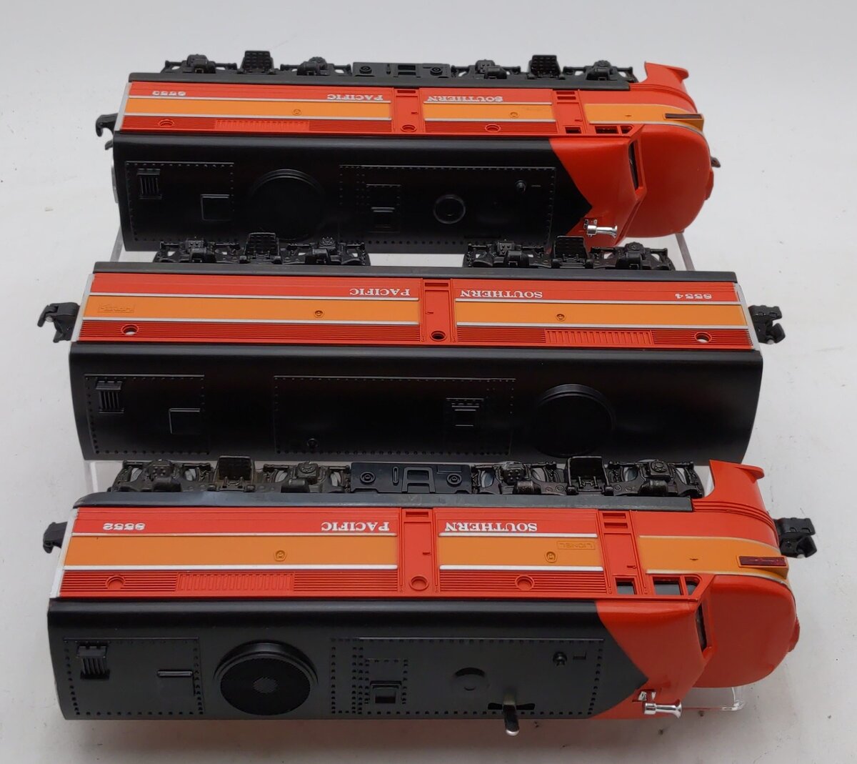 Lionel 6-8552 O Gauge Southern Pacific Alco A-B-A 3-Unit Diesel Locomotive Set LN/Box