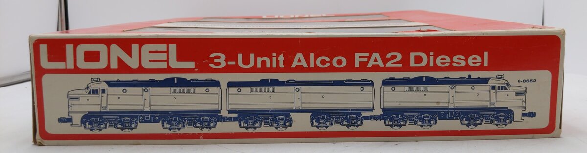 Lionel 6-8552 O Gauge Southern Pacific Alco A-B-A 3-Unit Diesel Locomotive Set LN/Box