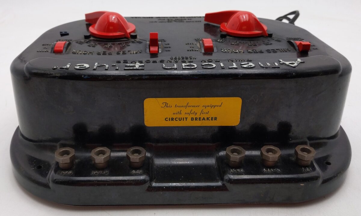 American Flyer 22090 Vintage S 350 Watt Dual Control Transformer VG