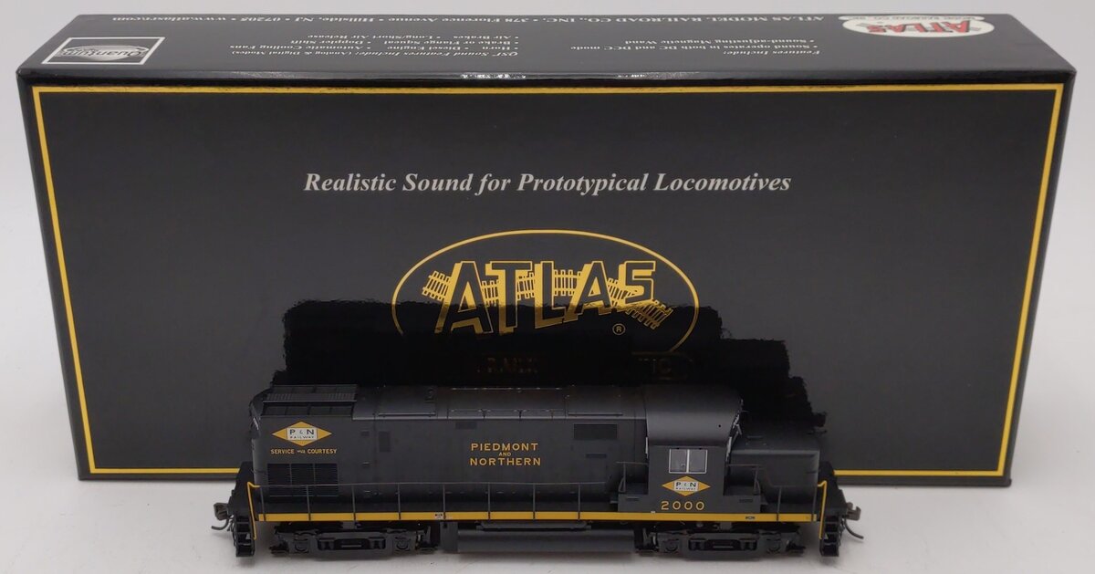 Atlas 10000130 HO Gauge Piedmont & Northern C420 Locomotive #2000 LN/Box