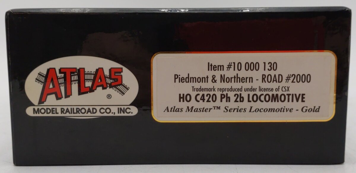 Atlas 10000130 HO Gauge Piedmont & Northern C420 Locomotive #2000 LN/Box