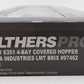 Walthers 920-105826 HO BRIX 6351 4-Bay Covered Hopper #97462
