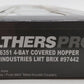 Walthers 920-105824 HO BRIX 6351 4-Bay Covered Hopper #97442