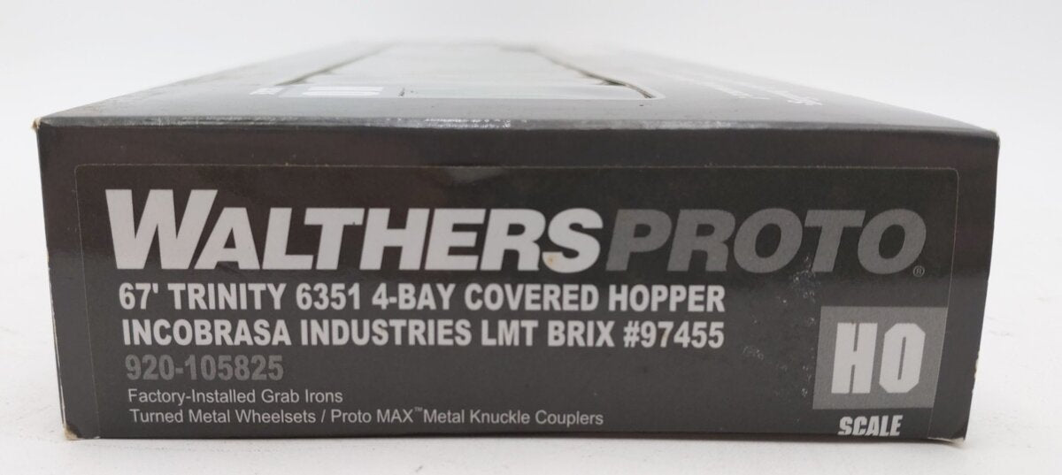 Walthers 920-105825 HO BRIX 6351 4-Bay Covered Hopper #97465