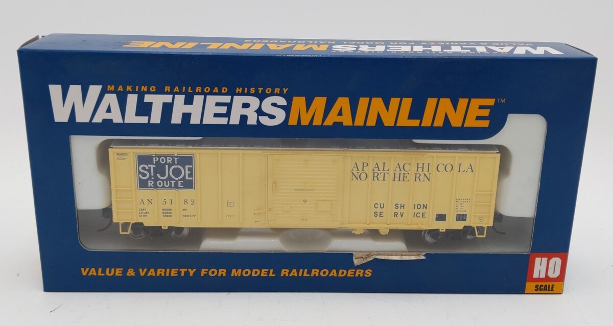 Walthers 910-2126 HO Apalachicola Northern 50' ACF Exterior Post Boxcar #5182