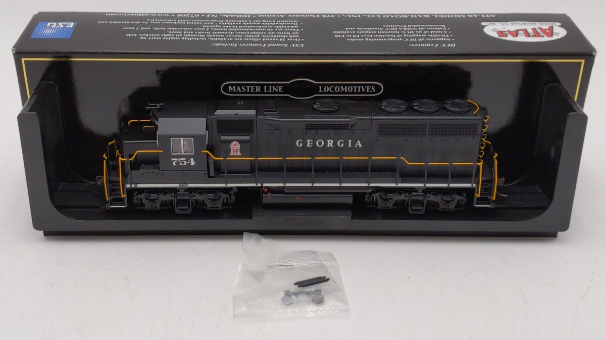 Atlas 10003251 HO Gauge Georgia Railroad GP40 Locomotive #754