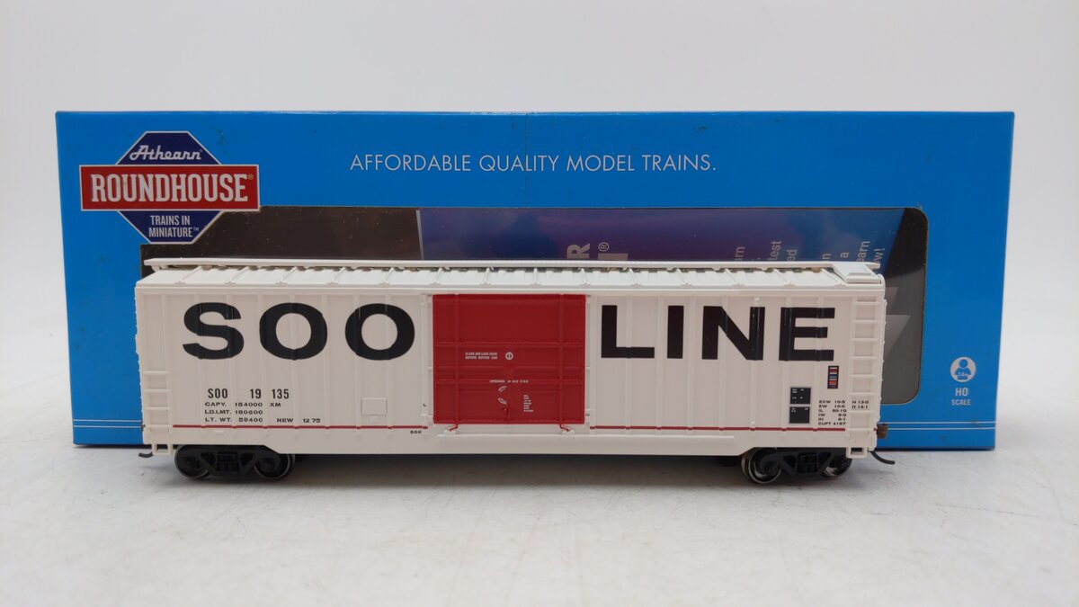 Roundhouse 40148 HO SOO 50' OB Plug Door Box #19135
